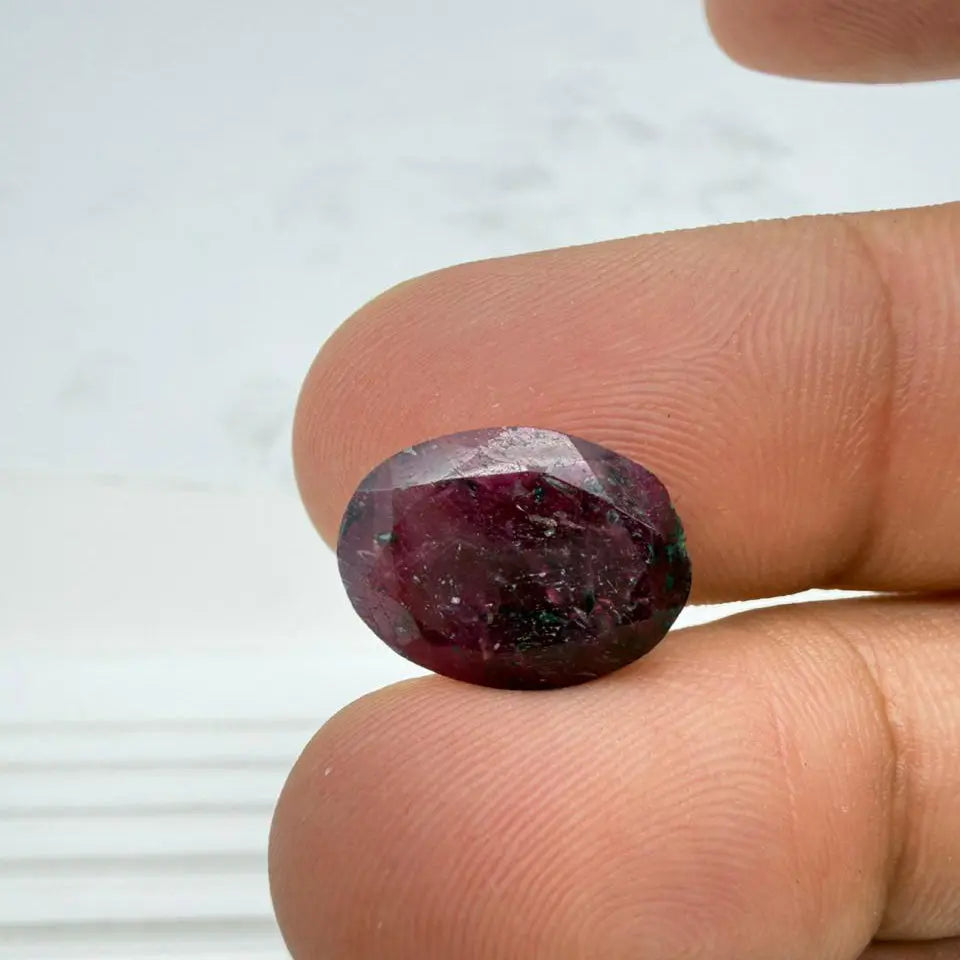 AA+ Quality OVAL MIXED NATURAL RUBY, RED COLORED, INDIAN GEMSTONE, WEIGHT 8.55 CTS